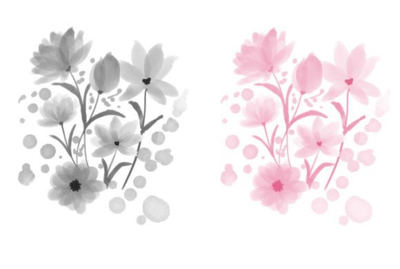 Enhancing Digital Art with the Bunch of Flower Brush