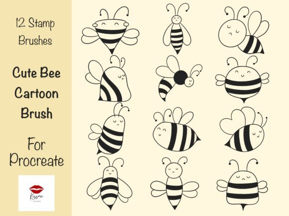 Enhancing Digital Art with the Cute Bee Stamp Brush for Procreate: A Practical Guide for Designers