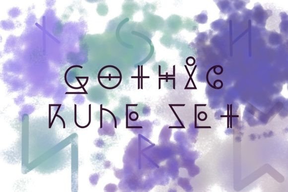 Evaluating the Procreate Stamps - Gothic Rune Set for Digital Design